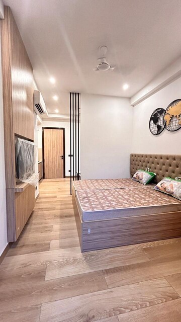 Bedroom in 1 BHK Builder Floor at Sector 57 – for Rent