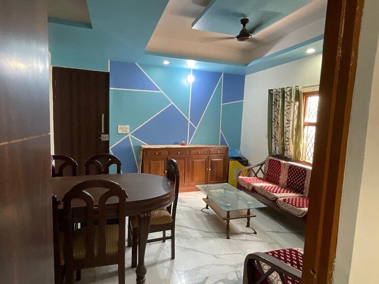 Living Room, rajpur khurd extension 2 Bedroom 900 Sq.Ft. Builder Floor In Rajpur Khurd Extension Delhi 8775076