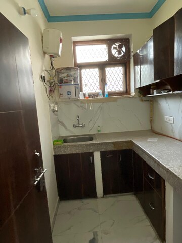 Kitchen in 2 BHK Builder Floor at Rajpur Khurd Extension – for Rent
