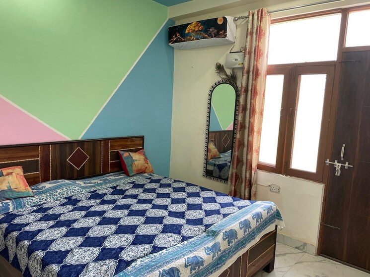 Bedroom, rajpur khurd extension 2 Bedroom 900 Sq.Ft. Builder Floor In Rajpur Khurd Extension Delhi 8775076