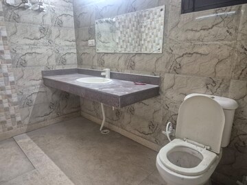 Bathroom in 3 BHK Independent House at RWA Apartments Sector 50, Sector 50 – for Rent
