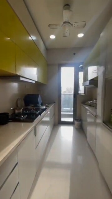 Kitchen in 3 BHK Apartment at Adani Group Western Heights, Andheri West – for Rent