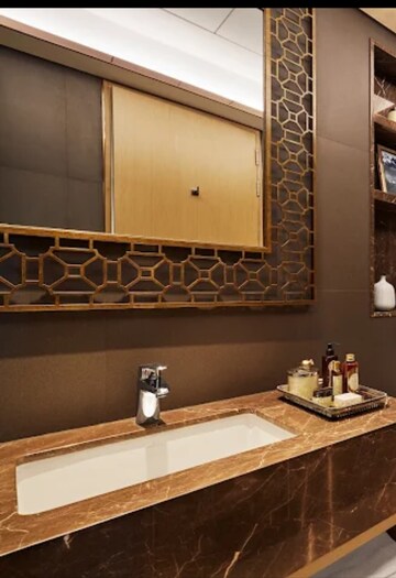 Bathroom in 3 BHK Apartment at Piramal Mahalaxmi Central Tower, Mahalaxmi – for Sale