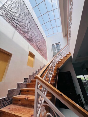 Staircase in 5 BHK Independent House at Alpha Ii Greater Noida – for Sale