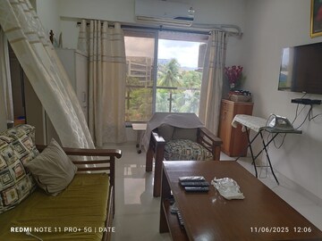 Living Room in 1 BHK Apartment at Mahendra Vrishabh Heights, Andheri East – for Rent