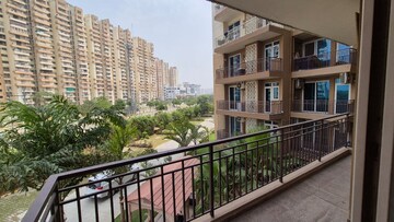 Balcony in 3 BHK Apartment at Surya Aastha Greens, Sector 4 Greater Noida – for Rent