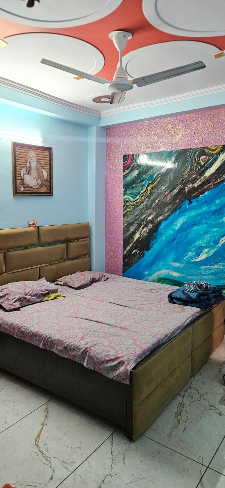 Bedroom, new ashok nagar 2 Bedroom 550 Sq.Ft. Independent House In New Ashok Nagar Delhi 8799631