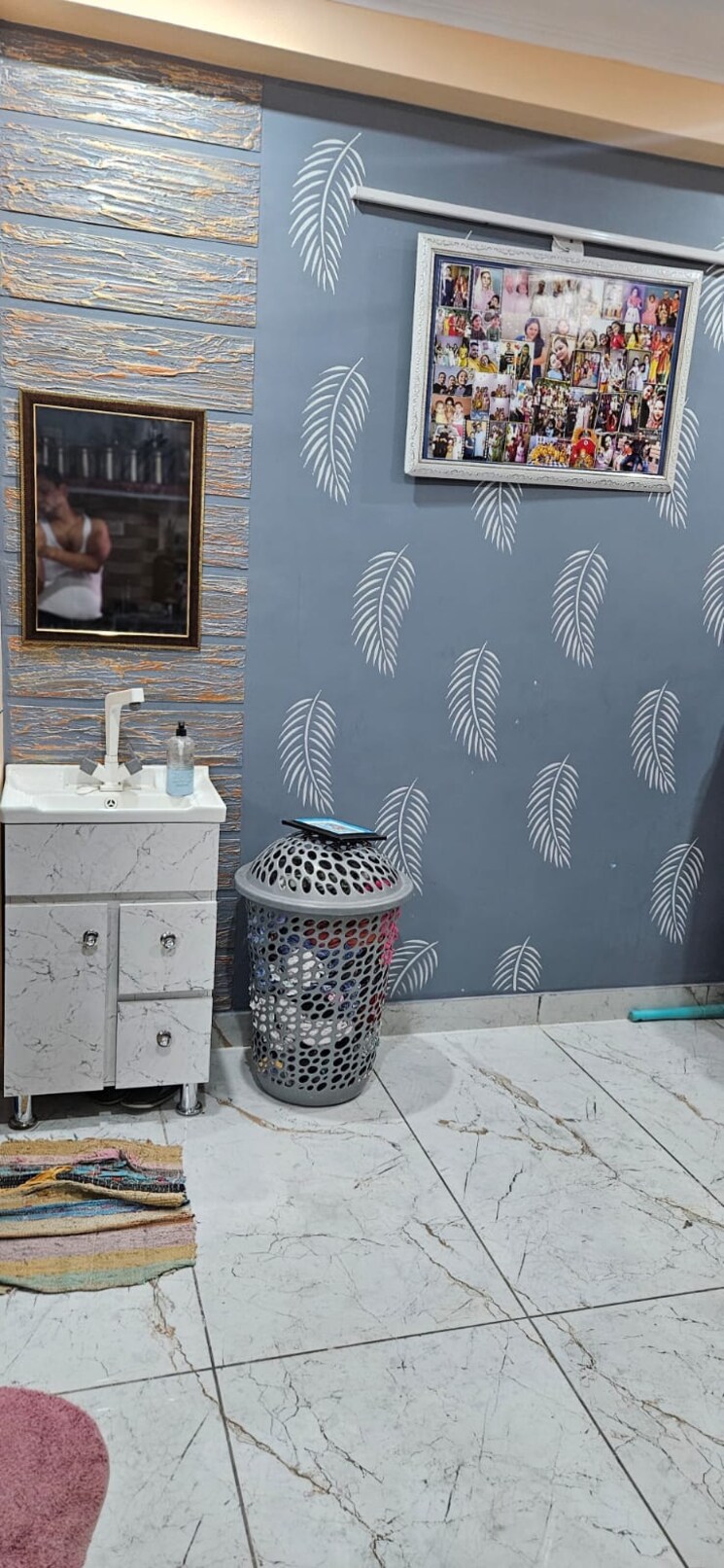 Living Room, new ashok nagar 2 Bedroom 550 Sq.Ft. Independent House In New Ashok Nagar Delhi 8799631