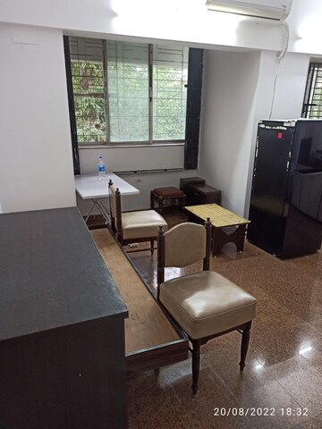 Living Room in 1 BHK Apartment at Juhu – for Rent