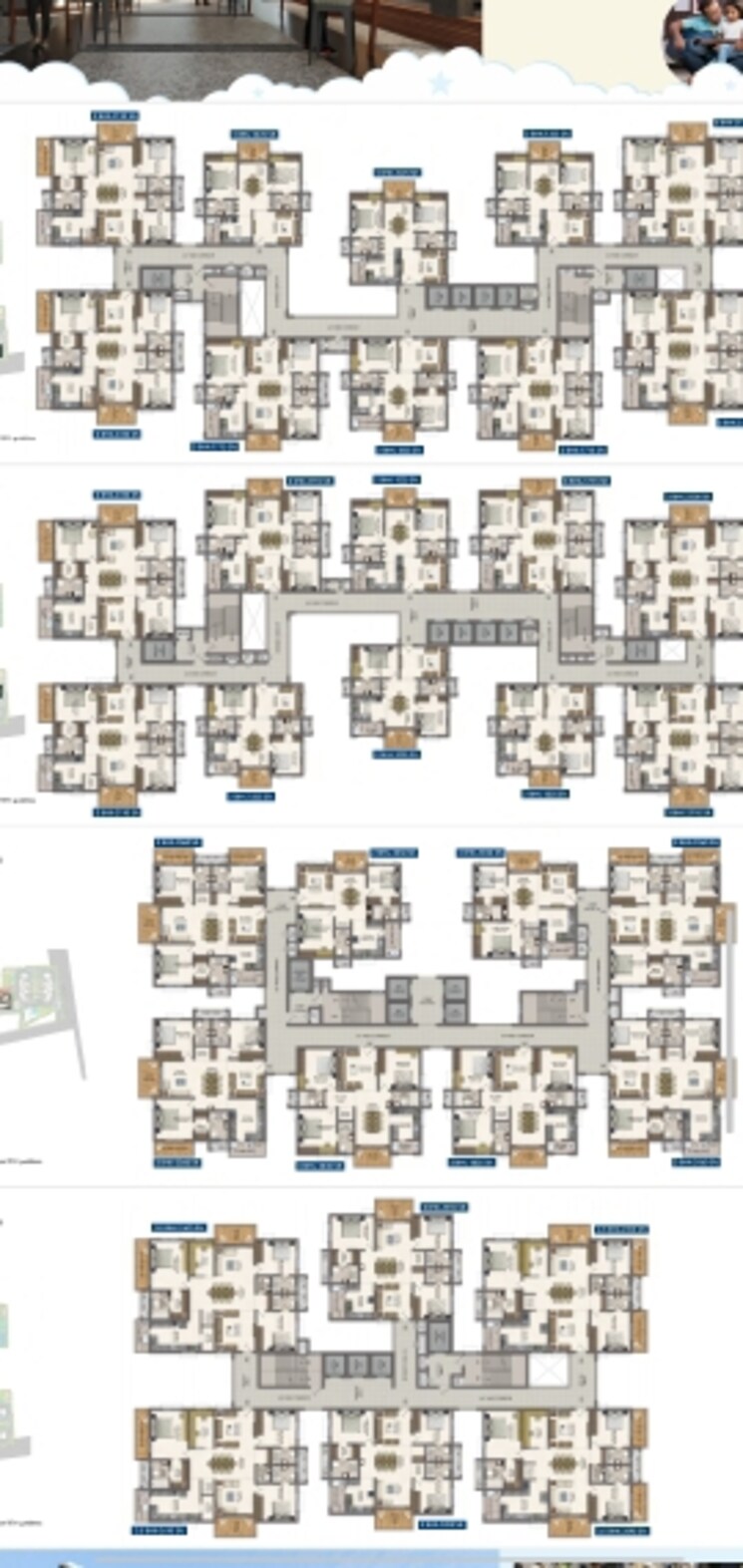 Master Plan, radhey-skye 3 Bedroom 2060 Sq.Ft. Apartment In Velmala Hyderabad 8799661