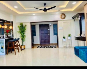 Living Room in 3.5 BHK Villa at Gera Greensville, Kharadi – for Sale