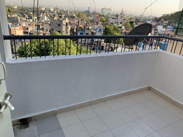 Balcony in 2 BHK Apartment at Bramhacorp The Collection, Kalyani Nagar – for Rent