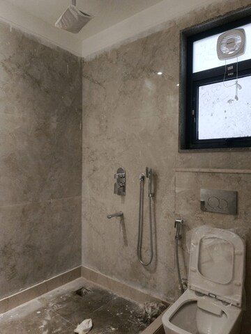 Bathroom in 4 BHK Builder Floor at Navjeevan Vihar – for Rent