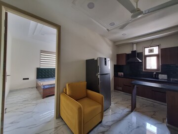 Living Room in 1 BHK Builder Floor at Experion One 42, Sector 42 – for Rent