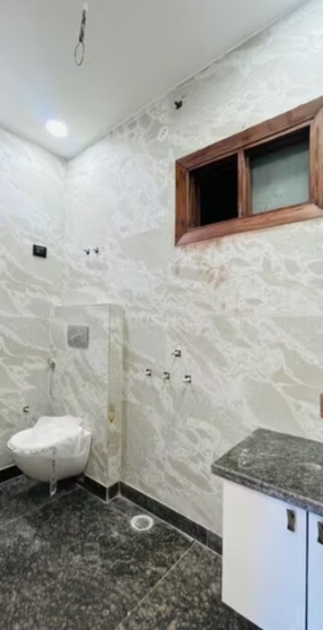 Bathroom in 1 BHK Builder Floor at Saket – for Rent