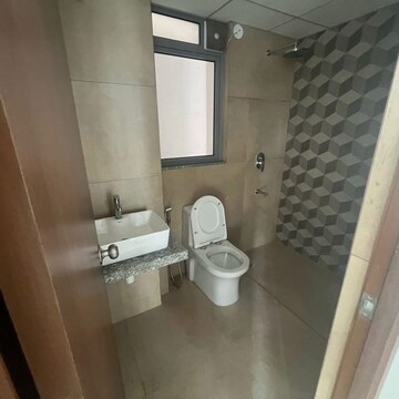 Bathroom in 2 BHK Apartment at Kalpataru Immensa, Kolshet Industrial Area – for Rent