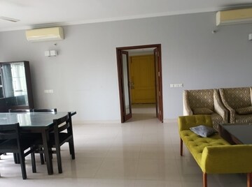 Living Room in 3 BHK Apartment at Bestech Park View Residency, Sector 3 – for Rent
