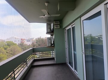 Balcony in 3 BHK Apartment at Sector 2 – for Rent