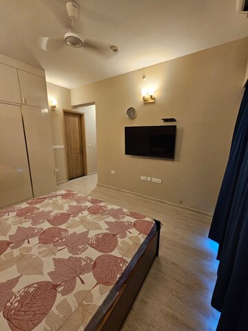 Bedroom in 3.5 BHK Apartment at Elan Nirvana, Sector 50 – for Rent