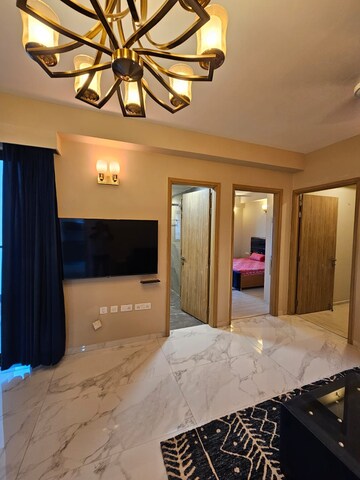 Bedroom in 3.5 BHK Apartment at Elan Nirvana, Sector 50 – for Rent