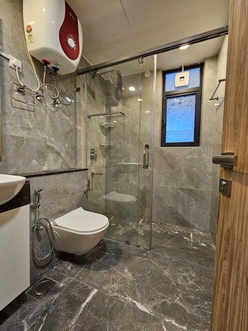 Bathroom in 3.5 BHK Apartment at Elan Nirvana, Sector 50 – for Rent