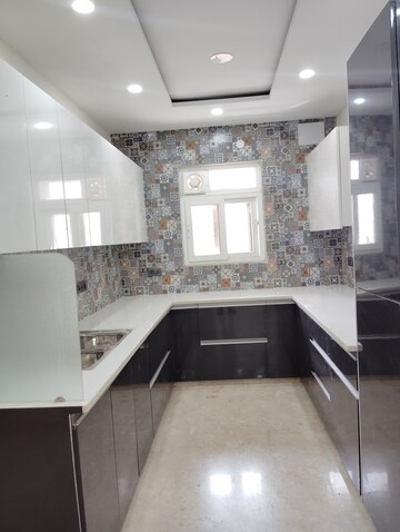 Kitchen in 3 BHK Apartment at Triveni Apartments CGHS, Paschim Vihar – for Rent