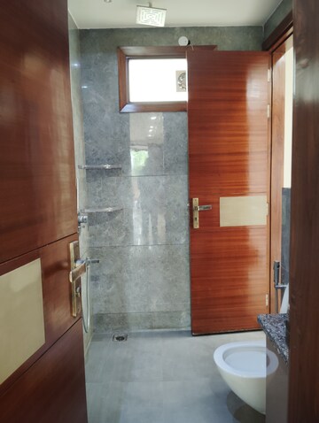Bathroom in 3 BHK Apartment at Shubh Niketan Apartments, Paschim Vihar – for Rent
