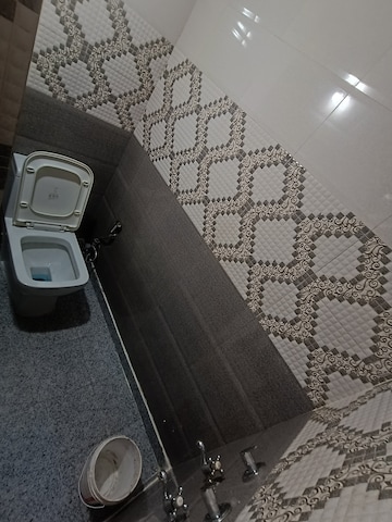 Bathroom in 2 BHK Builder Floor at Malviya Nagar – for Rent