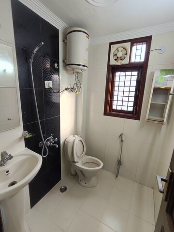 Bathroom in 2 BHK Builder Floor at Malviya Nagar – for Rent