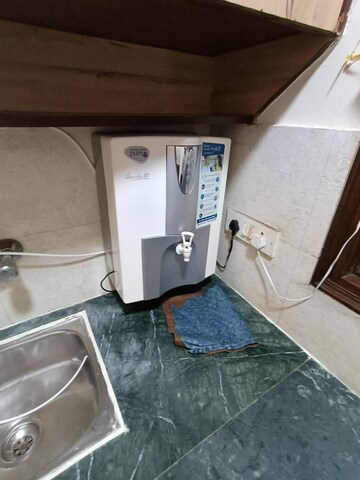 Kitchen in 2 BHK Builder Floor at Malviya Nagar – for Rent