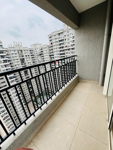 Balcony in 3 BHK Apartment at Supreme Estia Phase 1, Baner – for Rent