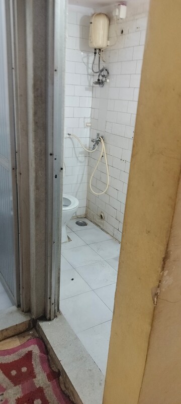 Bathroom in 1 BHK Apartment at Manish Kaveri CHS, Andheri West – for Rent