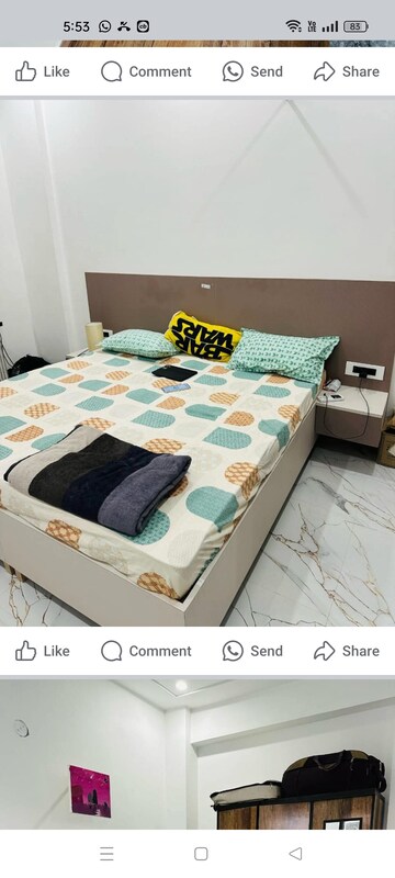 Bedroom in 2 BHK Apartment at Sheth Vasant Galaxy, Goregaon West – for Rent