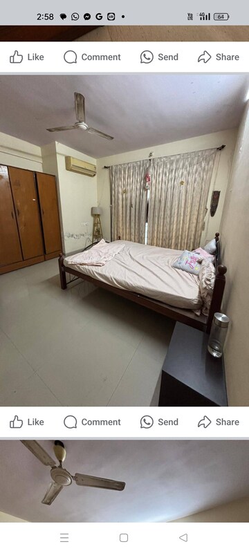 Bedroom in 2 BHK Apartment at Siddha Seabrook, Kandivali West – for Rent