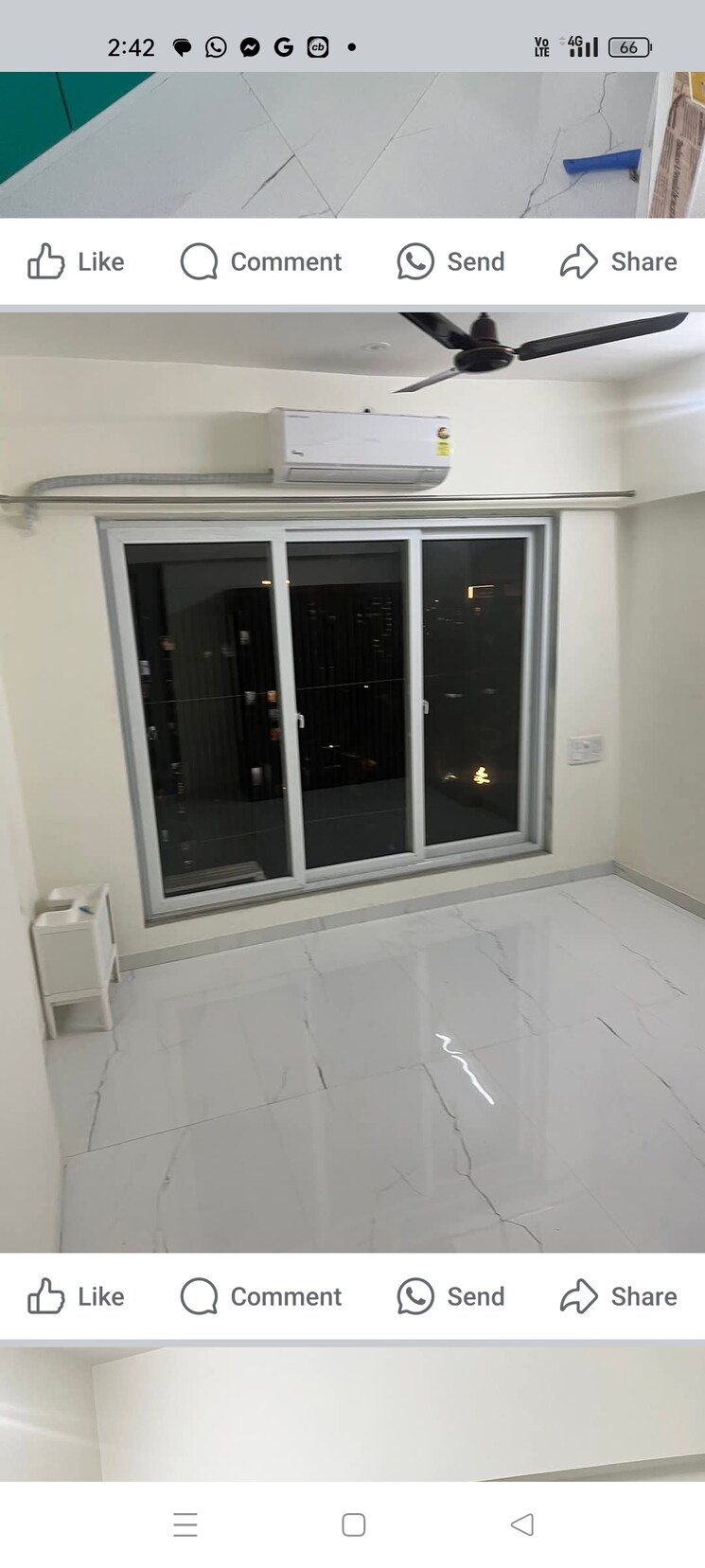 Balcony, siddha-seabrook 2 Bedroom 616 Sq.Ft. Apartment In Kandivali West Mumbai 8799909