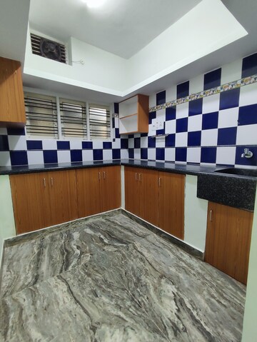 Staircase in 2 BHK Builder Floor at Btm Layout Stage 2 – for Rent