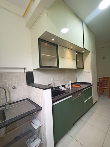 Kitchen in 2 BHK Apartment at L&T Raintree Boulevard Phase 2, Hebbal – for Rent