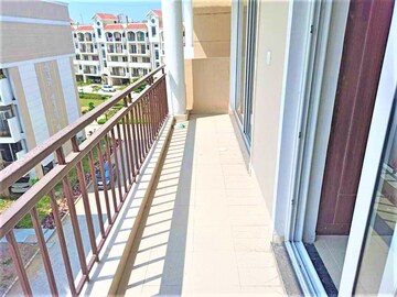 Balcony in 3 BHK Apartment at Sushma Valencia, International Airport Road – for Rent
