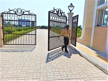 Balcony in 3 BHK Apartment at Sushma Valencia, International Airport Road – for Rent