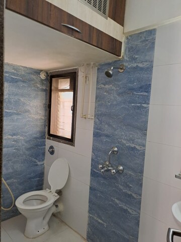 Bathroom in 2 BHK Apartment at Bhanushanti Complex, Malad East – for Rent