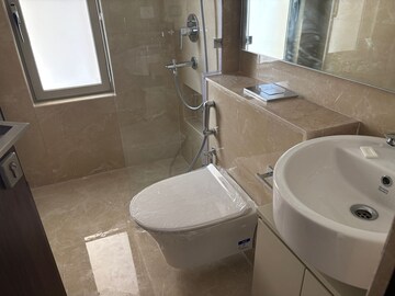 Bathroom in 3 BHK Apartment at Hiranandani Highland, Powai – for Rent