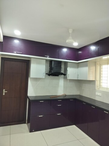 Kitchen in 3 BHK Apartment at Vishnu Vistara, Hi Tech City – for Rent