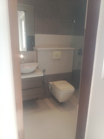 Bathroom in 3 BHK Apartment at Shapoorji Pallonji Joyville Gurgaon, Sector 102 – for Rent