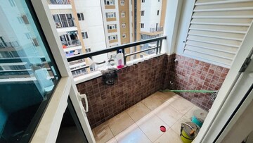 Balcony in 3 BHK Apartment at Aparna Sarovar Zenith, Nallagandla – for Rent