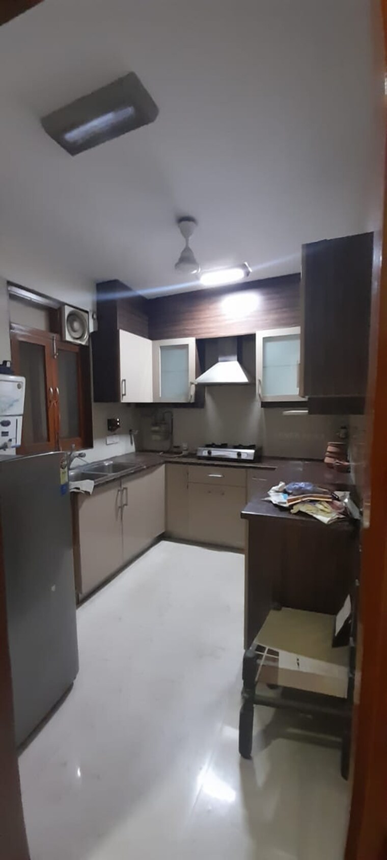 Kitchen, east of kailash 3 Bedroom 1450 Sq.Ft. Builder Floor In East Of Kailash Delhi 8800124