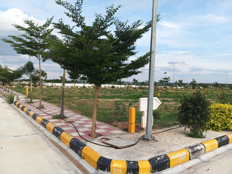 Exterior View, akshita-golden-breeze-phase-4  181 Sq.Yd. Plot In Maheshwaram Hyderabad 8800120