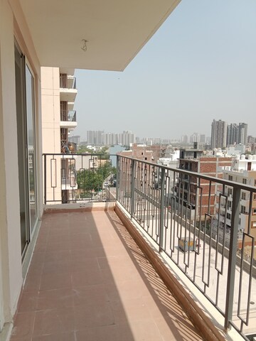 Balcony in 3 BHK Apartment at Adani Oyster Arcade, Sector 102 – for Rent