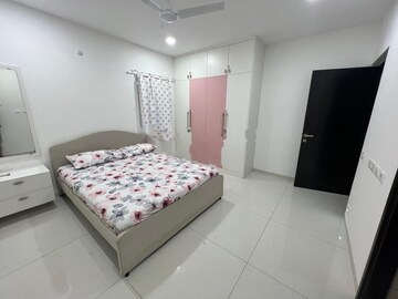 Bedroom in 3 BHK Apartment at Rajapushpa Provincia, Narsingi – for Rent
