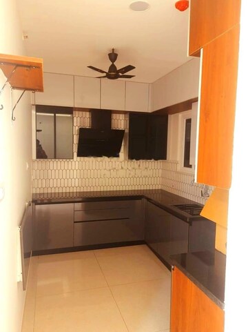Kitchen in 2.5 BHK Apartment at Aparna Sarovar Zenith, Nallagandla – for Rent