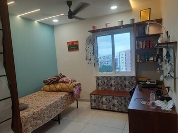 Living Room in 2.5 BHK Apartment at Aparna Sarovar Zenith, Nallagandla – for Rent